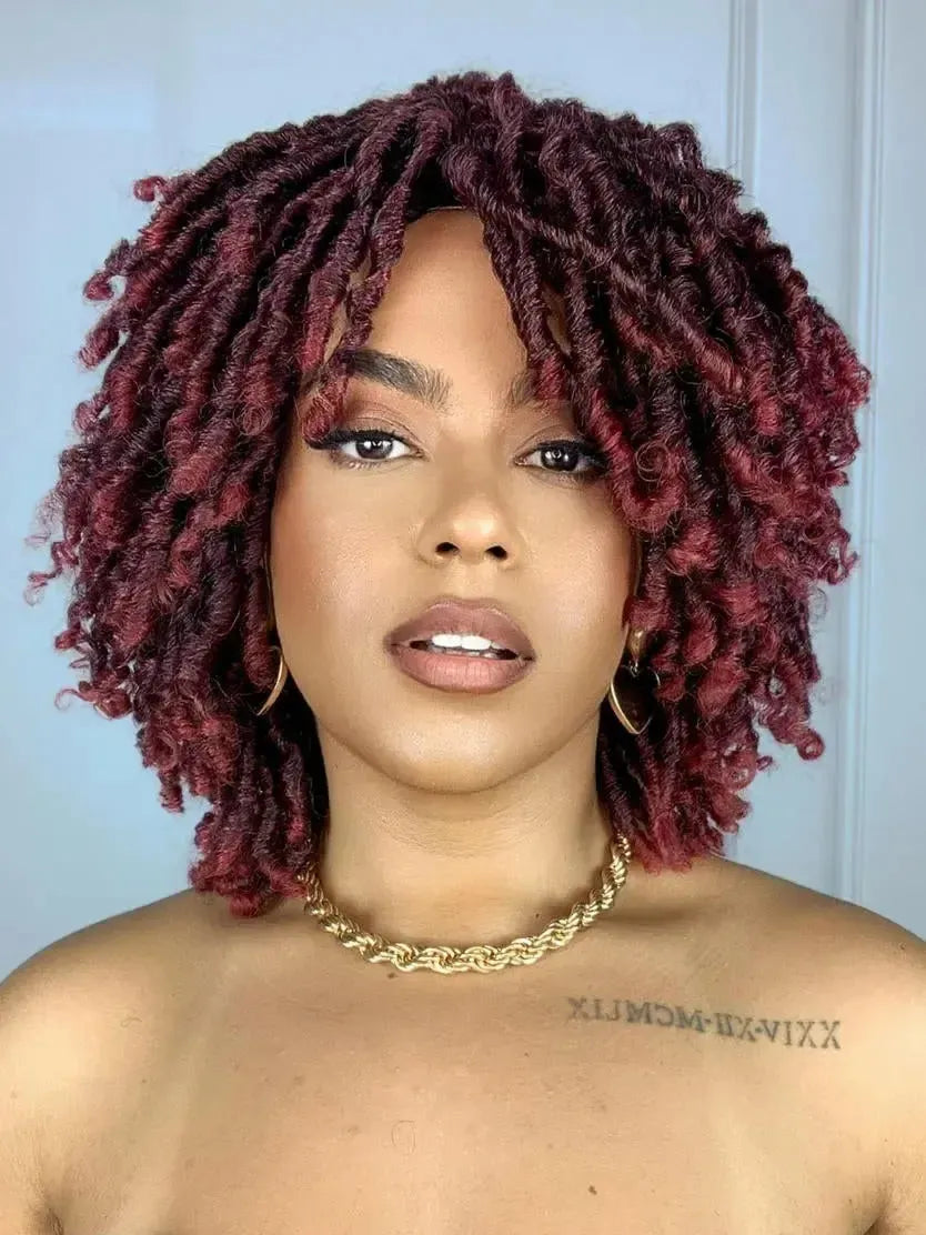 Peruca Kieza Dreads Vermelha