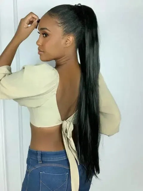 Rabo de Cavalo Laura - Bio Fibra - Preto