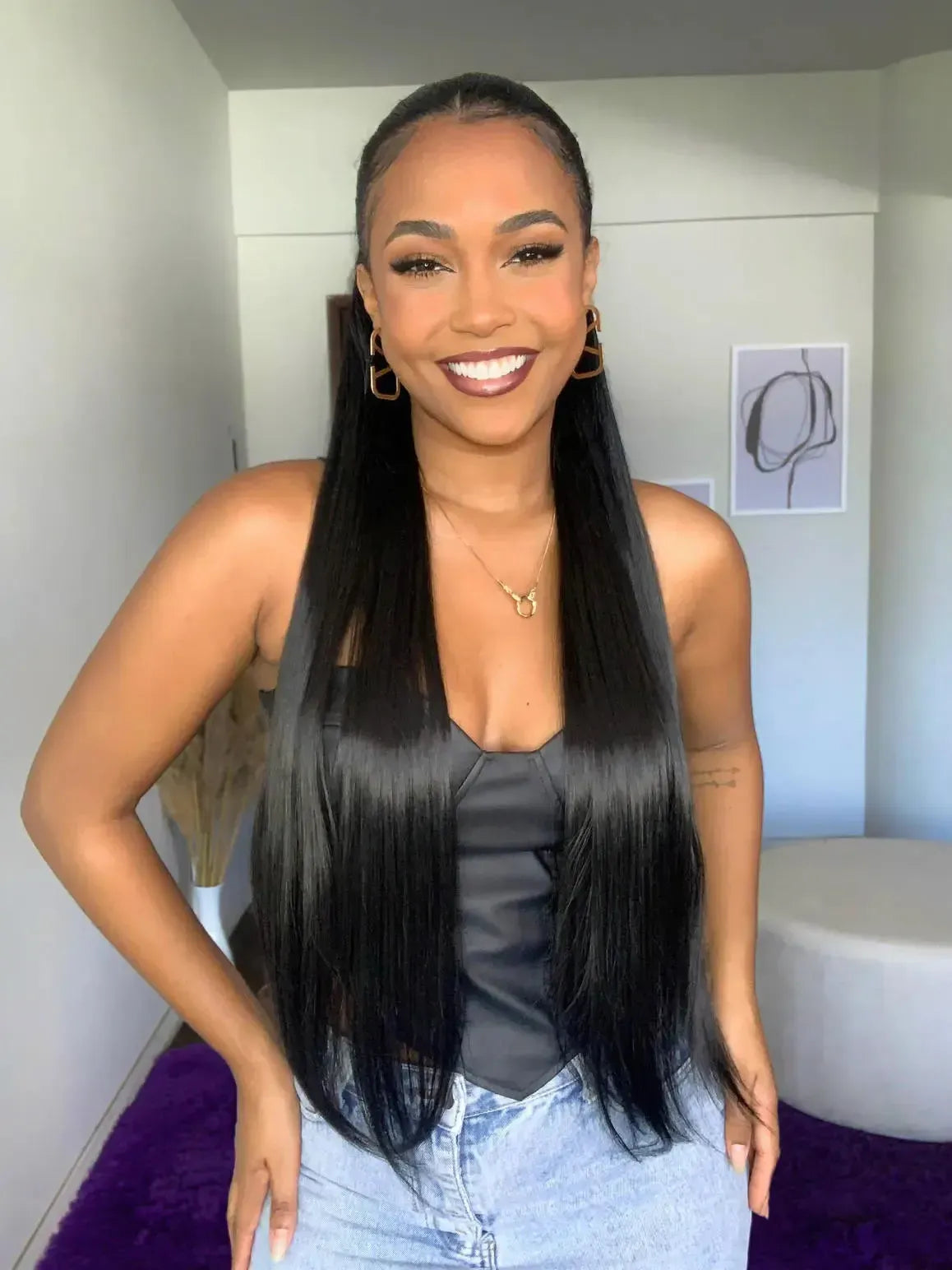 Rabo de Cavalo Laura - Bio Fibra - Preto