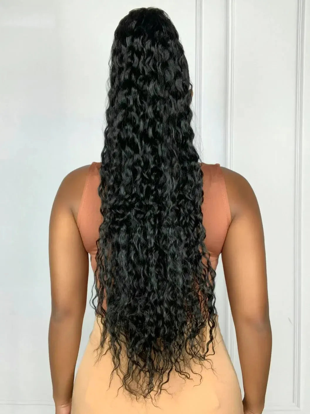 Rabo de Cavalo Ludy - Fibra Orgânica Cacheada - Preto