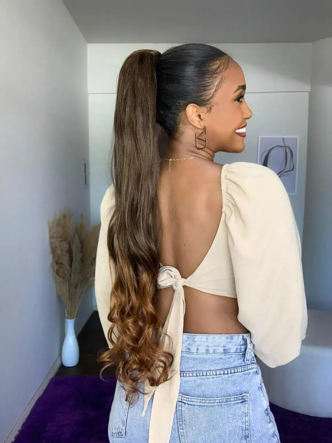 Rabo de Cavalo Podo Wave 80cm - 1B/30