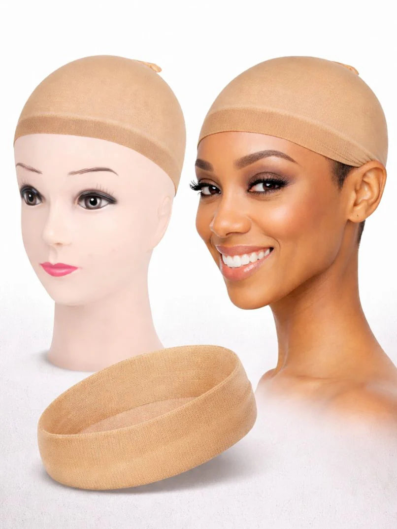 Wig Cap (Touca) - (cor preta ou bege - aleatória)