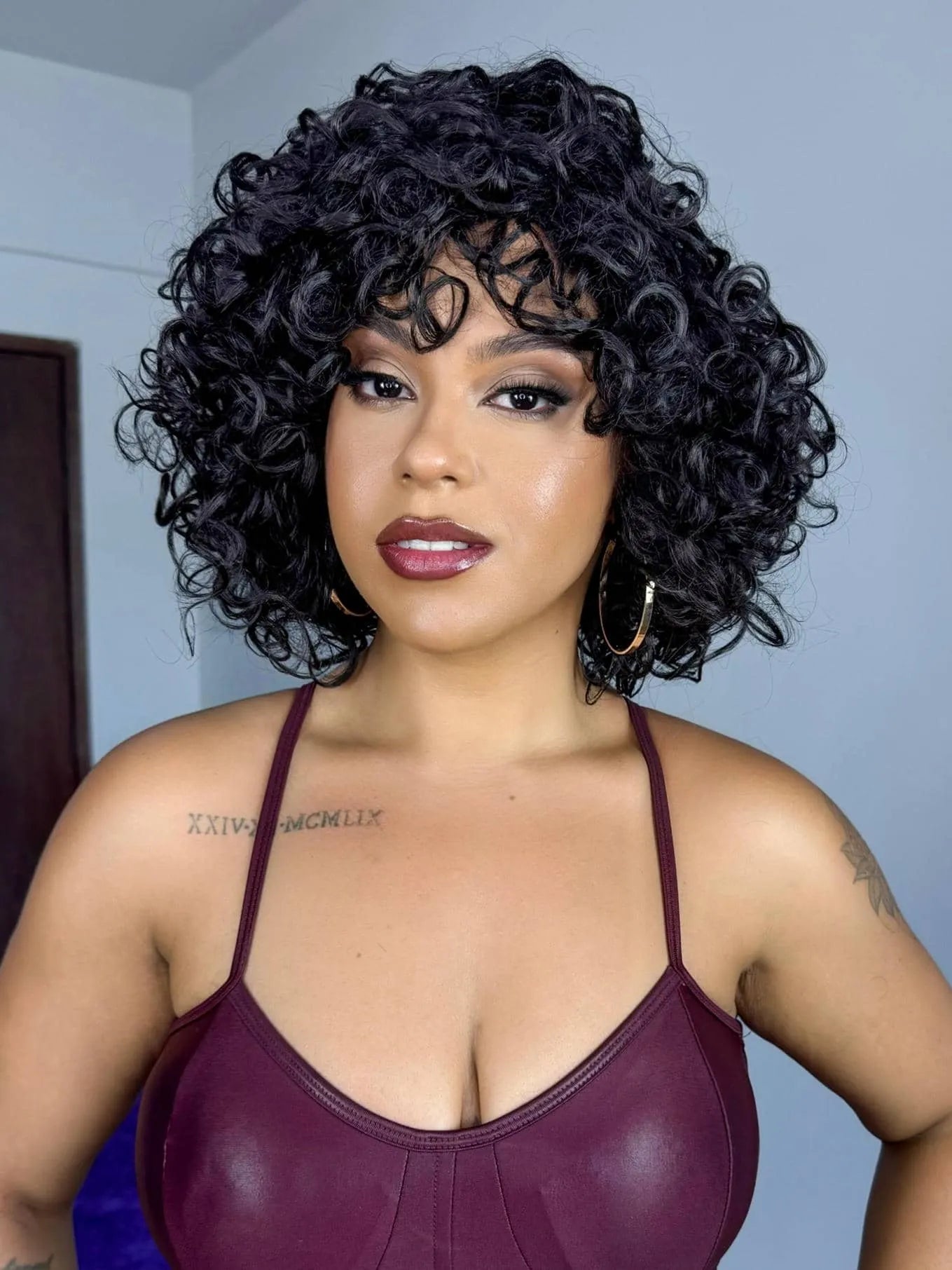 Wig Mila Castanho #4 Cacheada