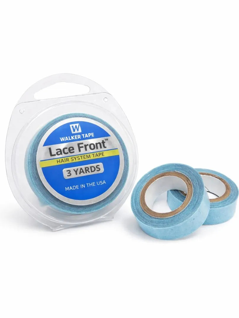 Fita Rolo Adesivo Lace Front Azul Walker Tape 3 Metros - Importado