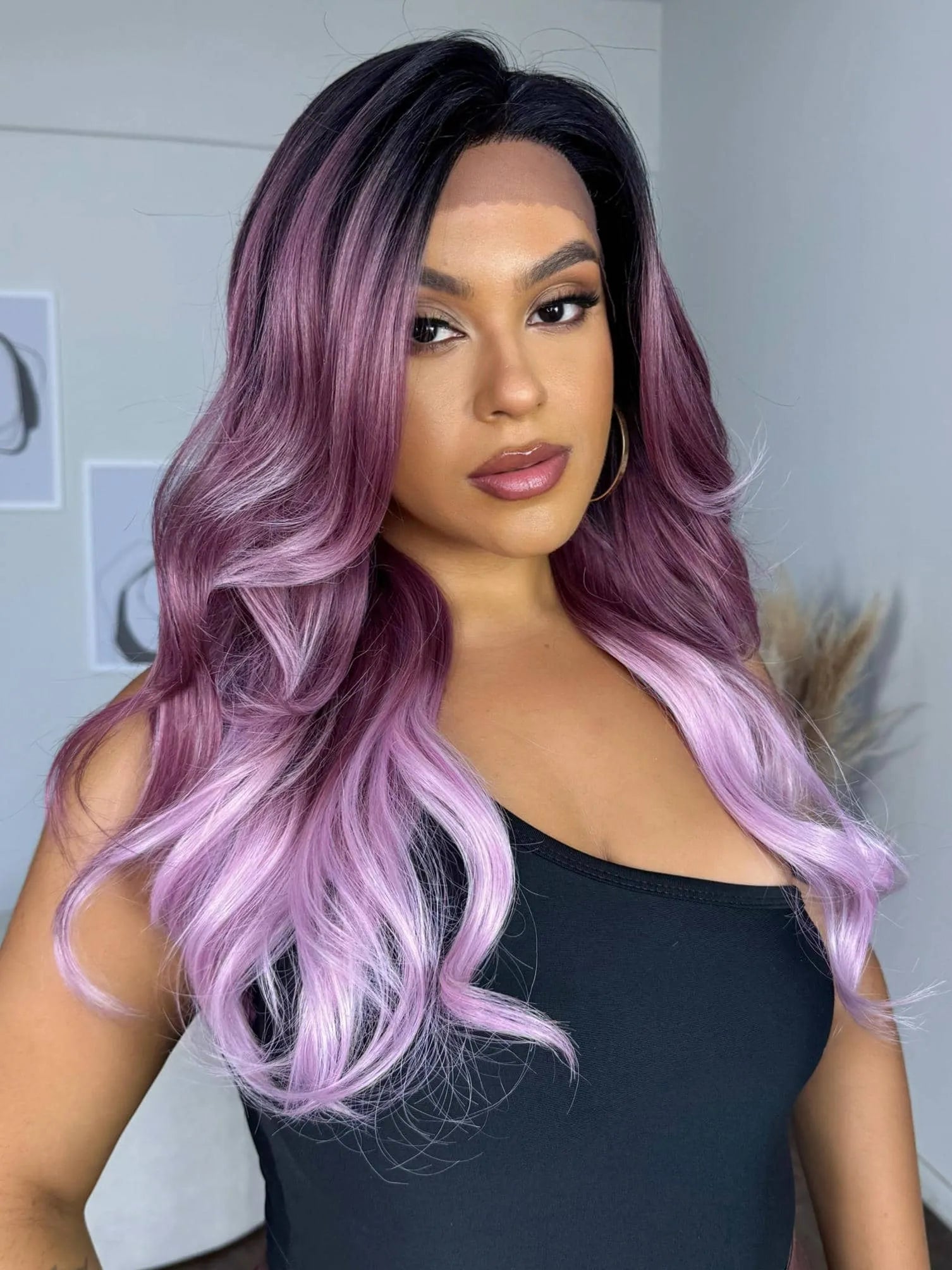 Lace Front Amelia Rosa - Repartição Livre 13x4