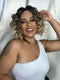 Lace Front Babi Loira Cacheada Ondulada