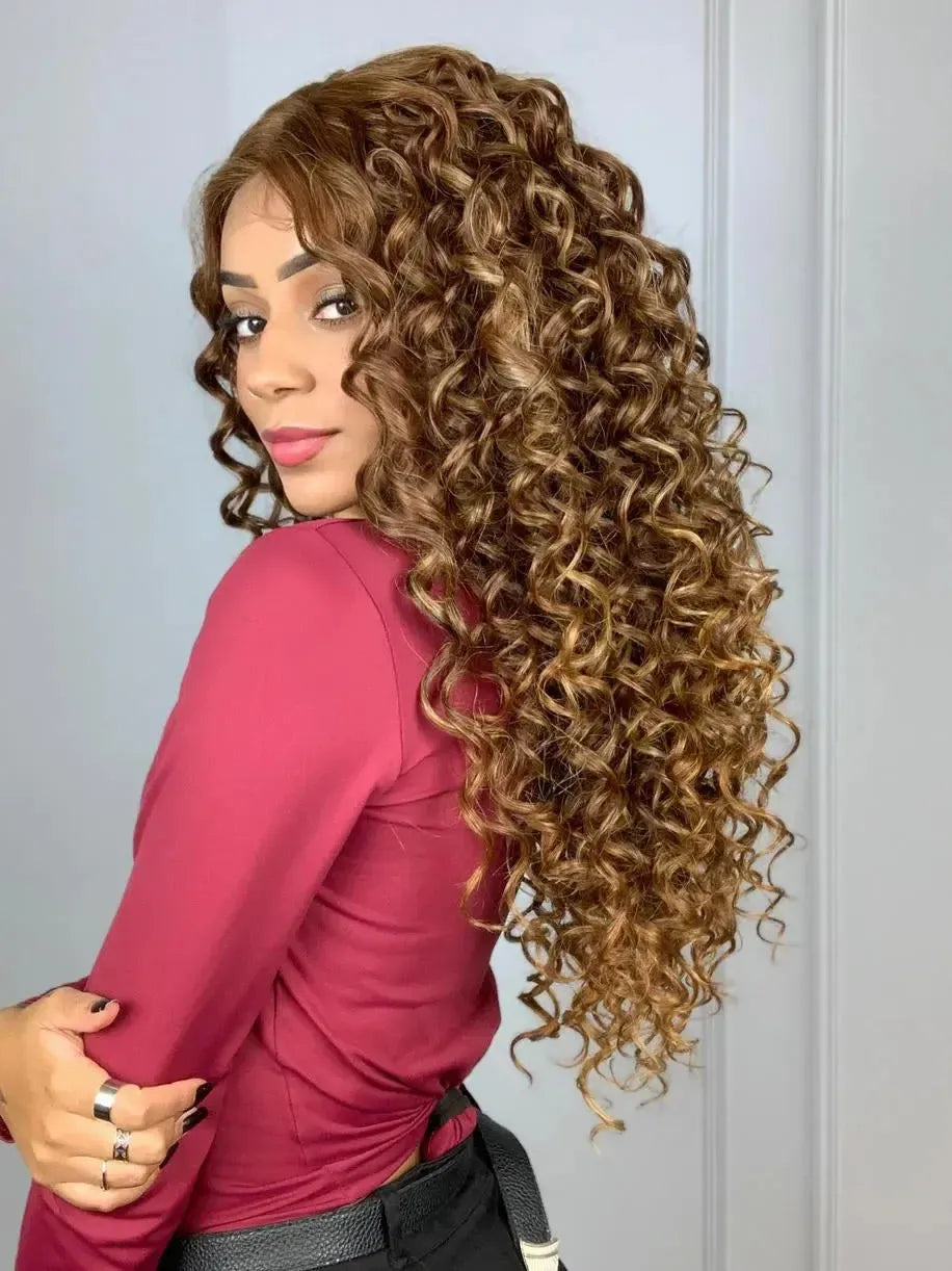 Lace Front Barbara Morena Iluminada 1427 Cacheada
