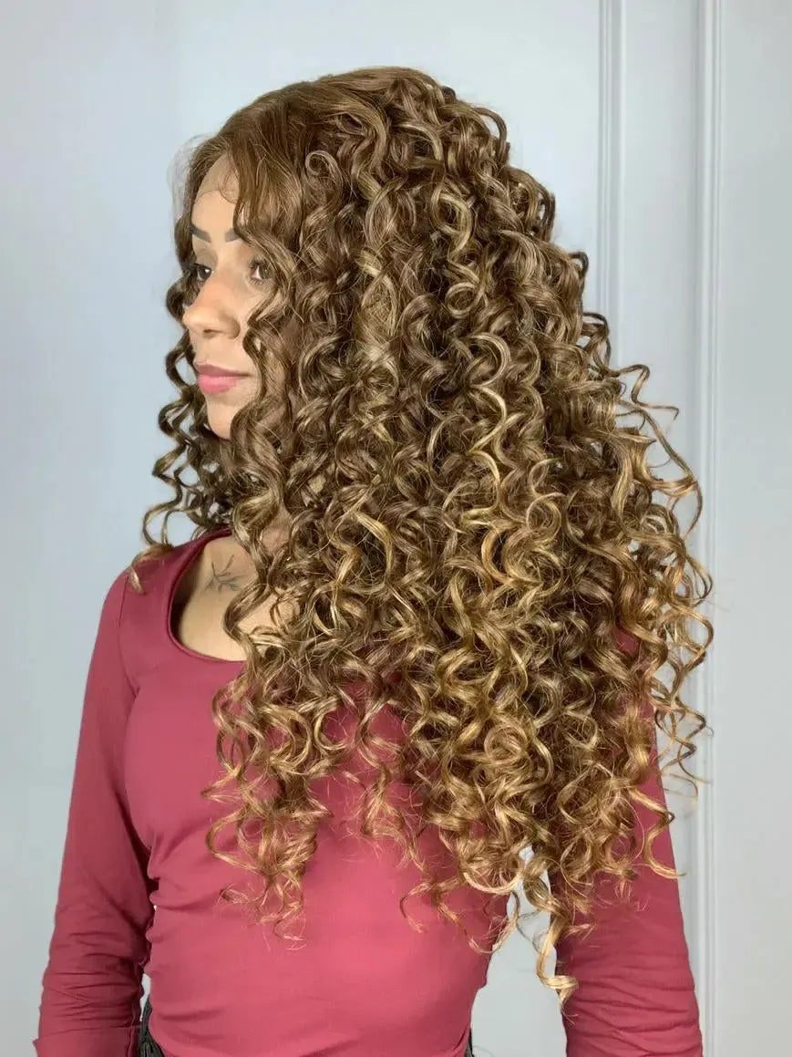 Lace Front Barbara Morena Iluminada 1427 Cacheada