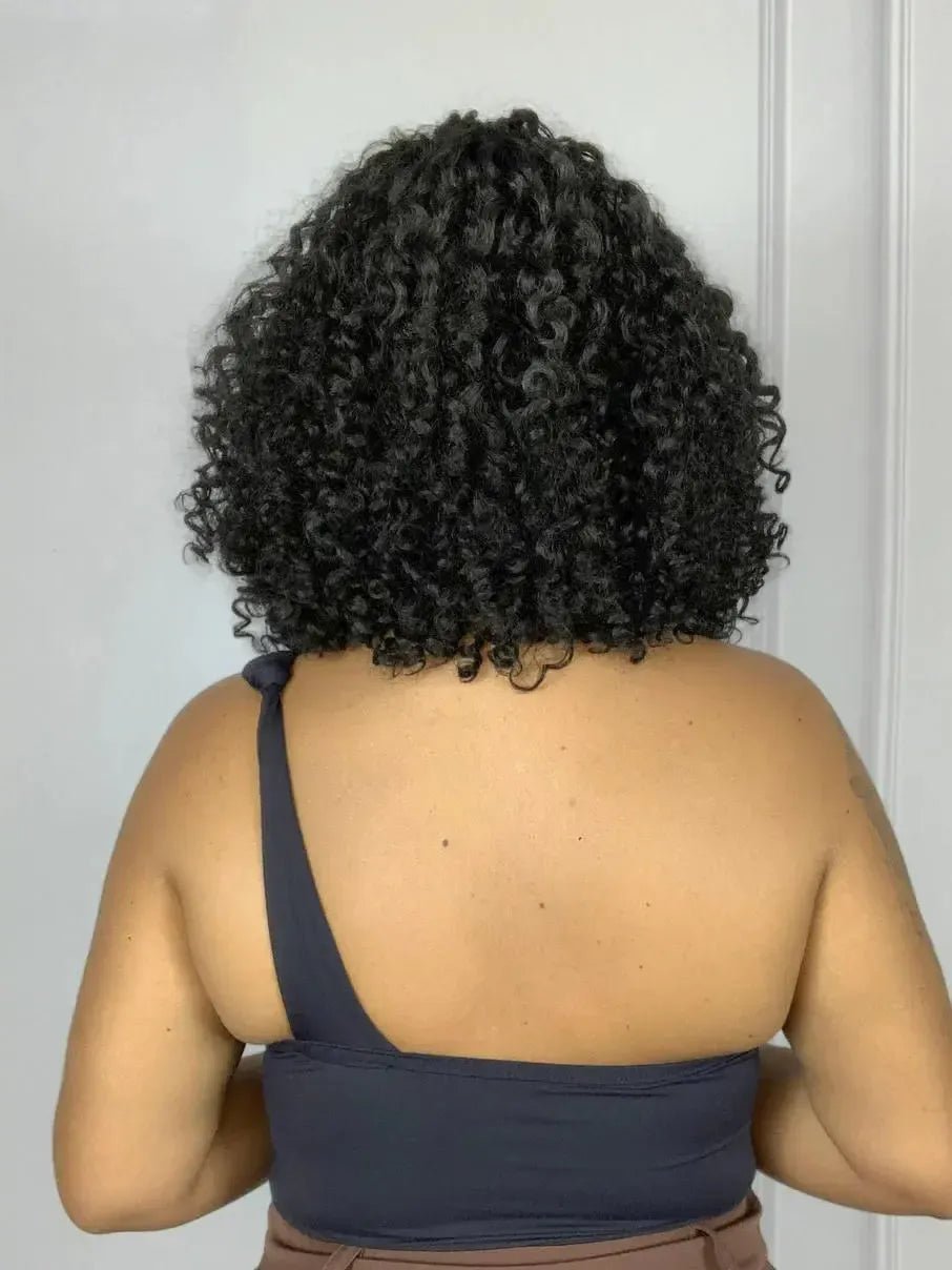 Lace Front Bio Fibra Donna Preto