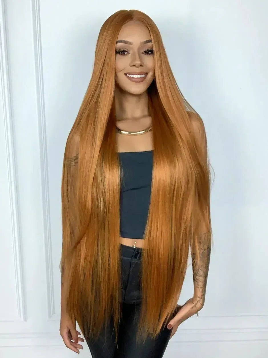 Lace Front Britany Hit Ruiva 110cm