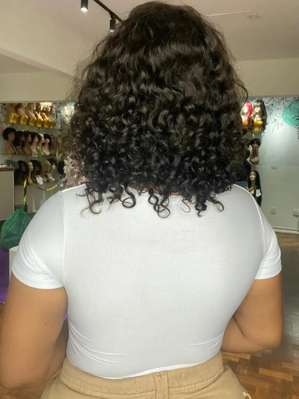 Lace Front Cabelo Humano Diva Repartição Livre