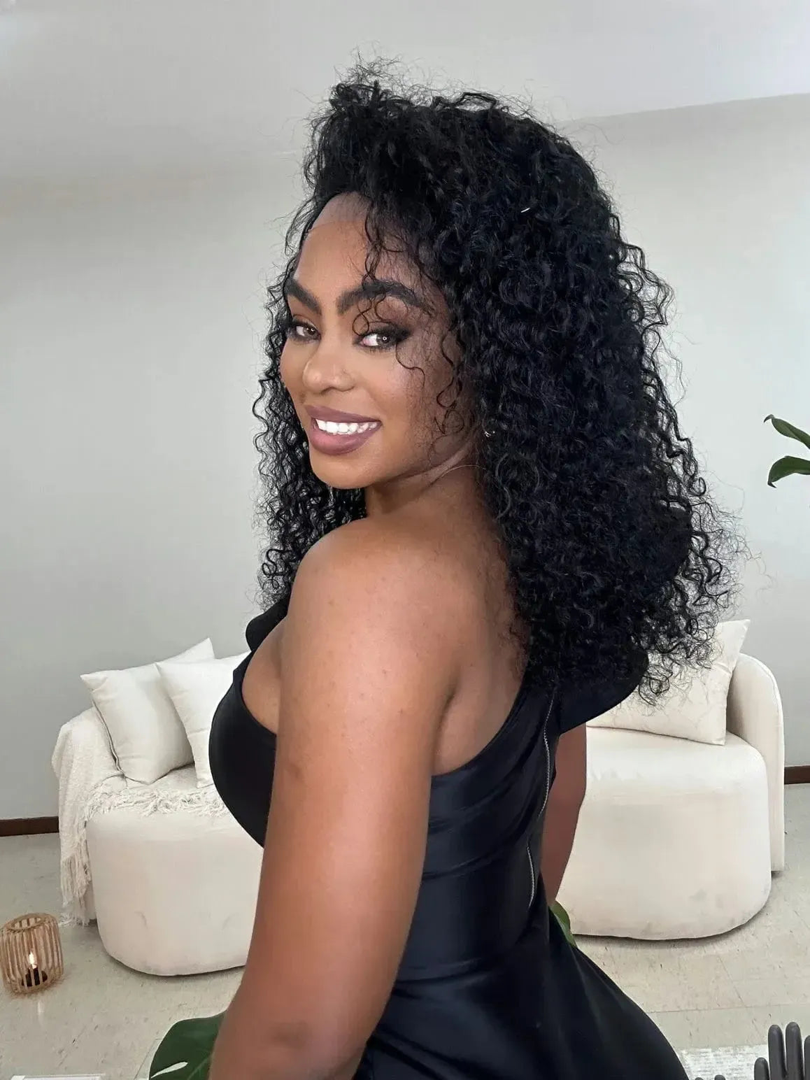 Lace Front Cabelo Humano Hibisco