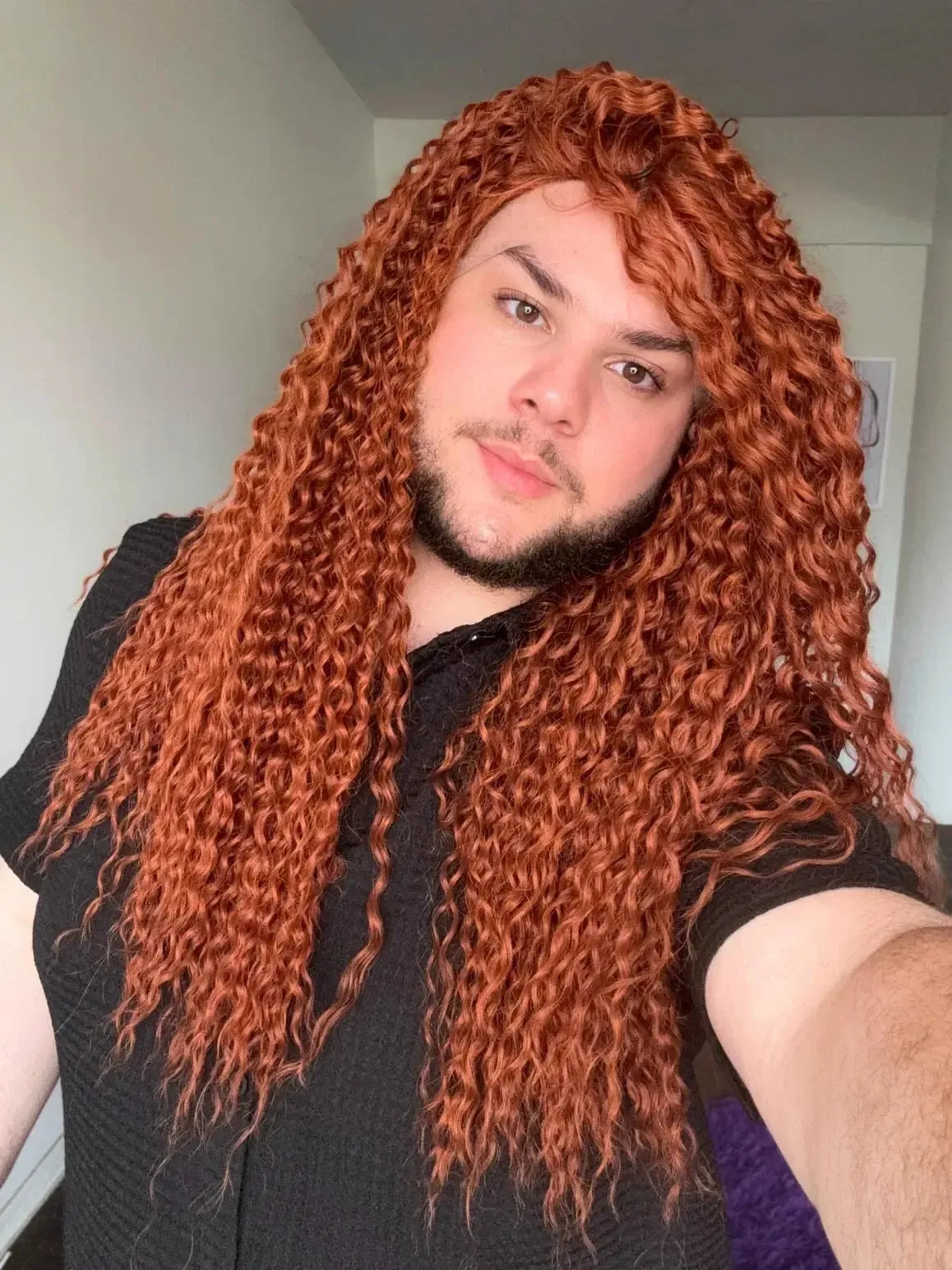 Lace Front Cacheada Peça Única 016