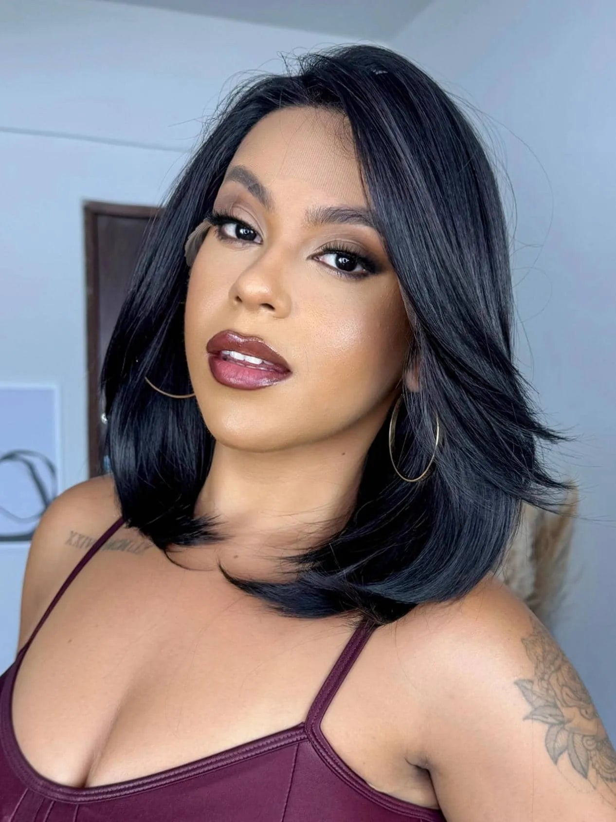 Lace Front Deborah Castanho Escuro - Repartição Livre 4x4