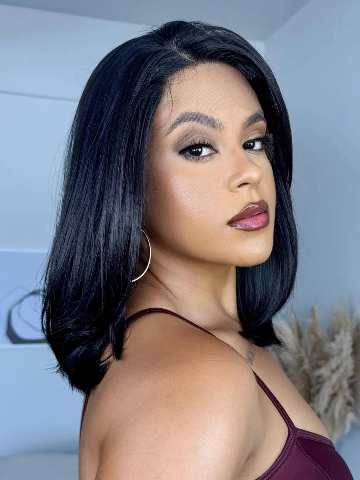 Lace Front Deborah Castanho Escuro - Repartição Livre 4x4