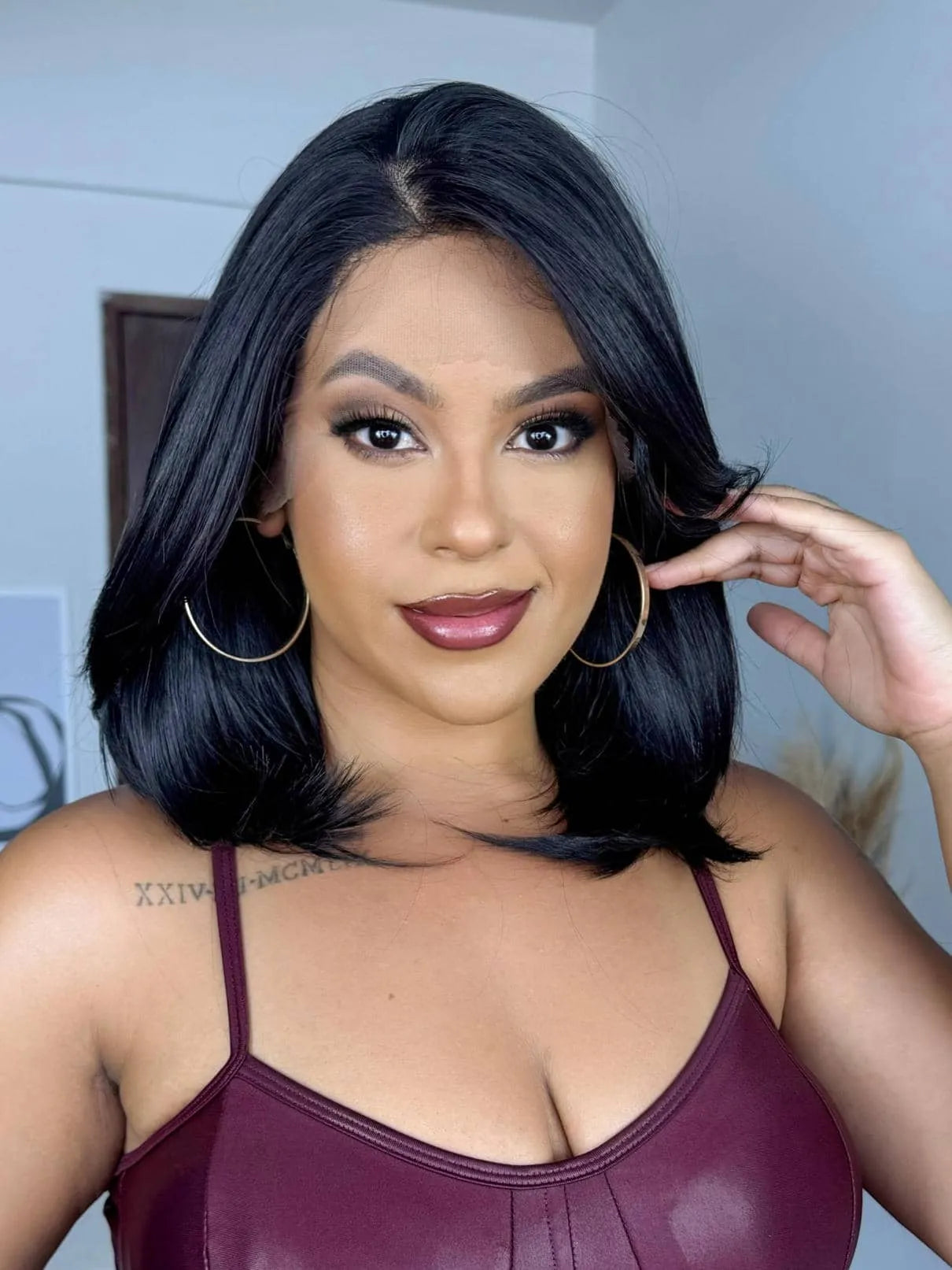 Lace Front Deborah Castanho Escuro - Repartição Livre 4x4