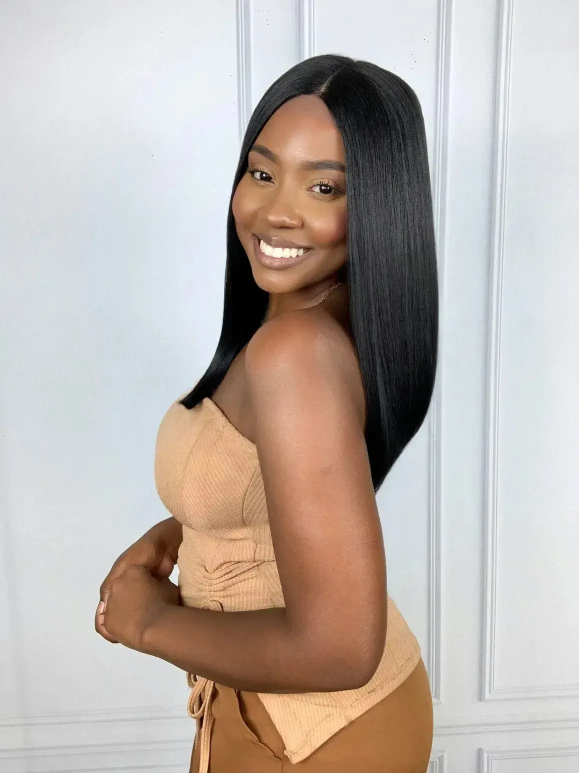 Lace Front Dominick Preta Lisa Longbob 50cm