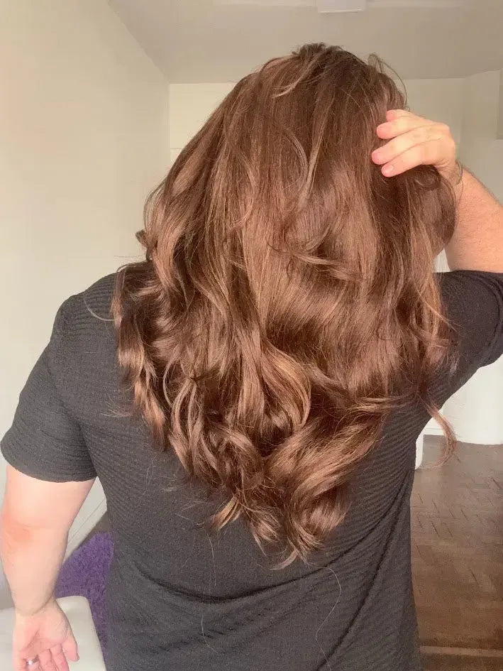 Lace Front Fibra Premium Castanha Peça Única 039