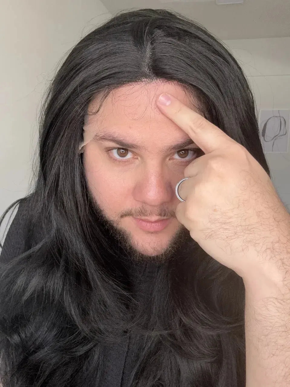 Lace Front Fibra Premium Peça Única 009