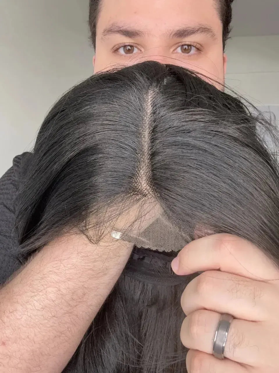 Lace Front Fibra Premium Peça Única 009