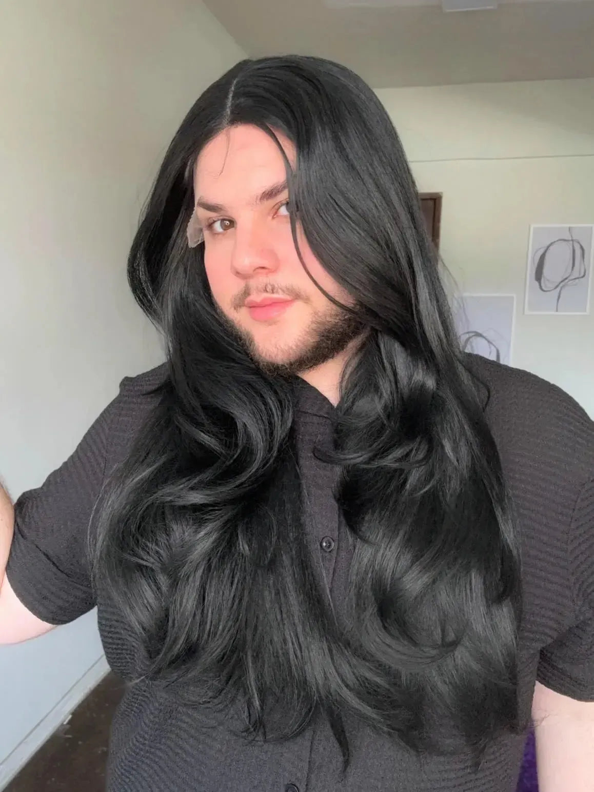 Lace Front Fibra Premium Peça Única 009