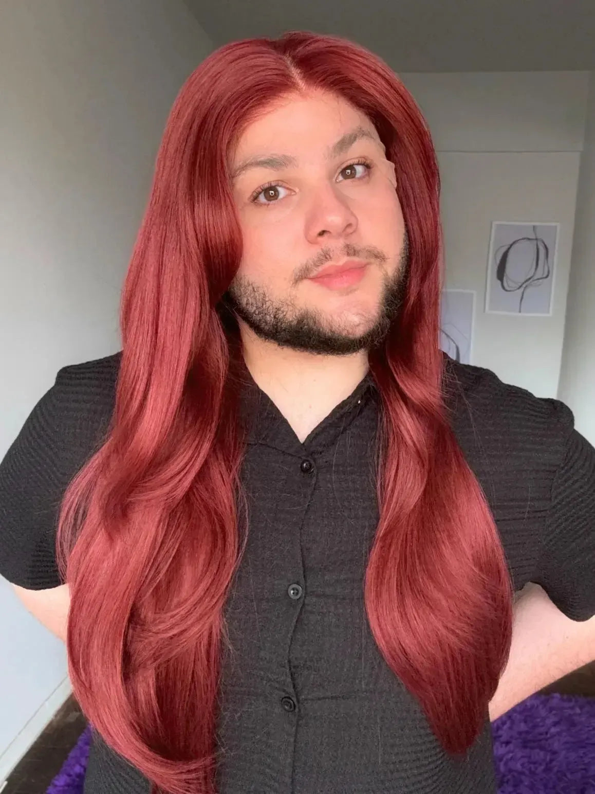 Lace Front Fibra Premium Peça Única 018