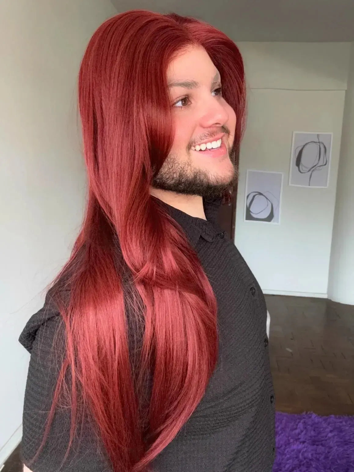 Lace Front Fibra Premium Peça Única 018