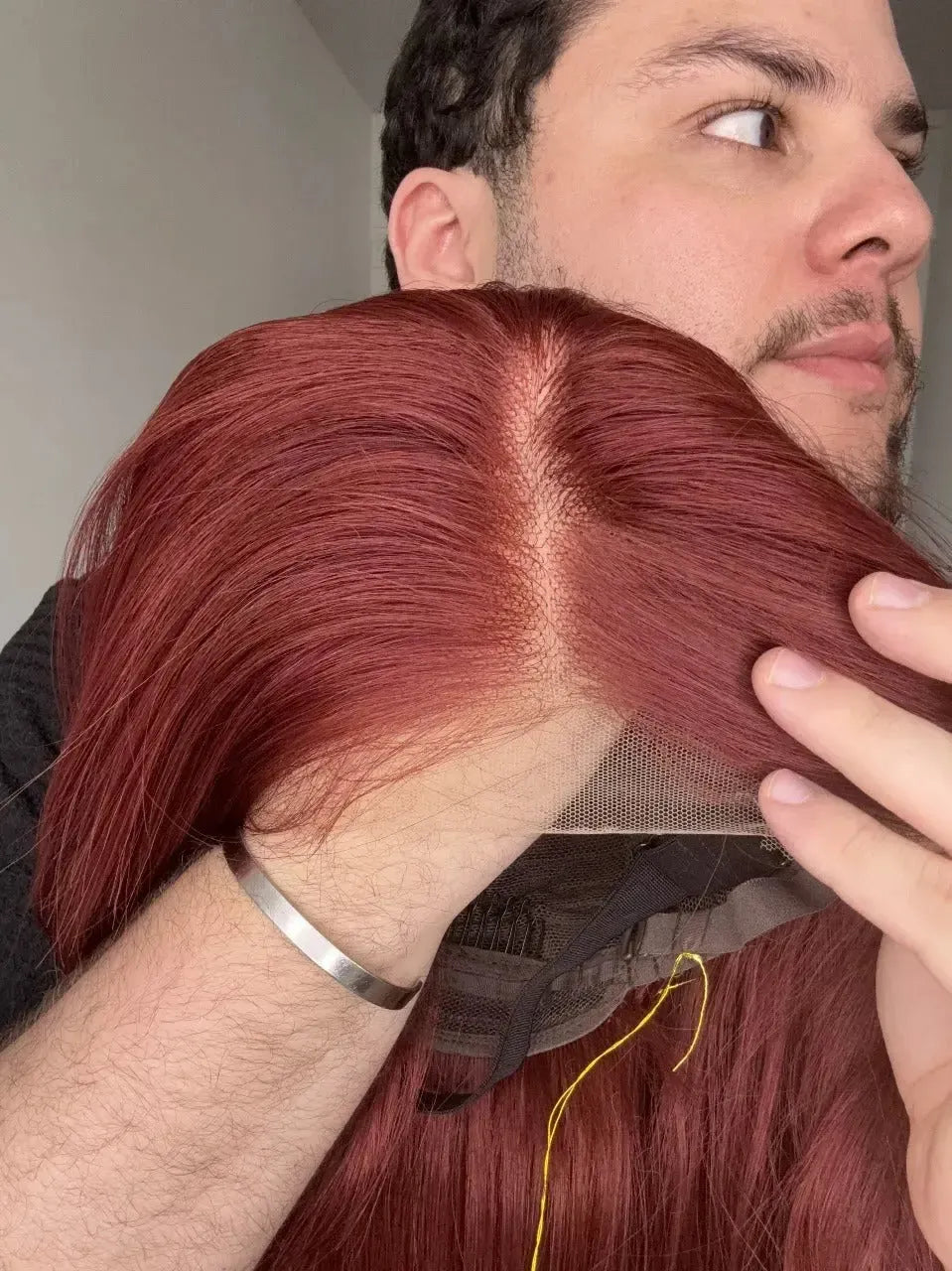 Lace Front Fibra Premium Peça Única 018