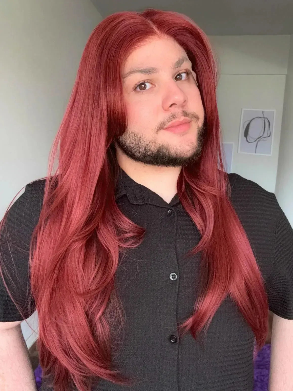 Lace Front Fibra Premium Peça Única 018