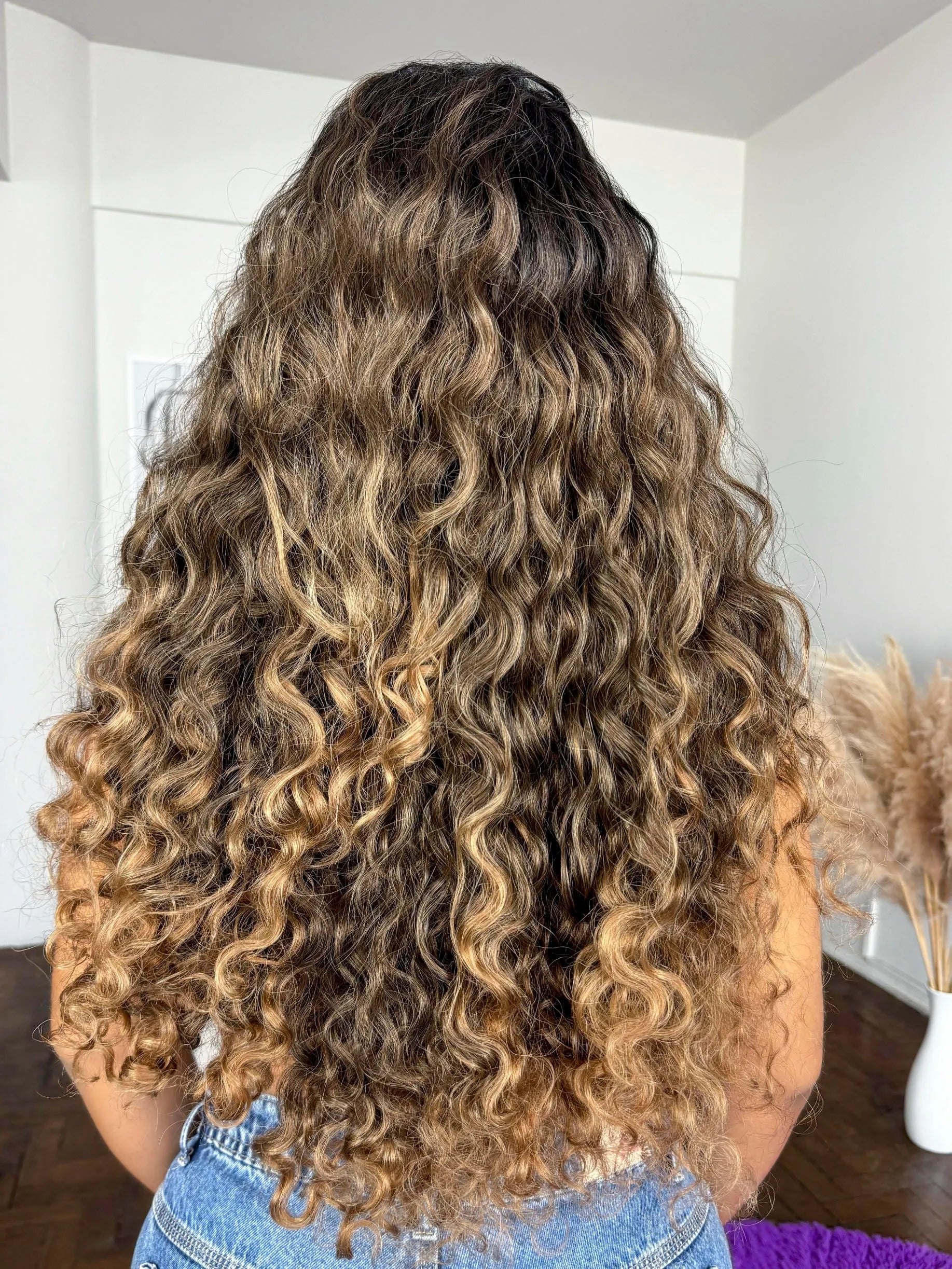 Lace Front Francine Castanho 8/30 Cacheada - Repartição Livre 13x4