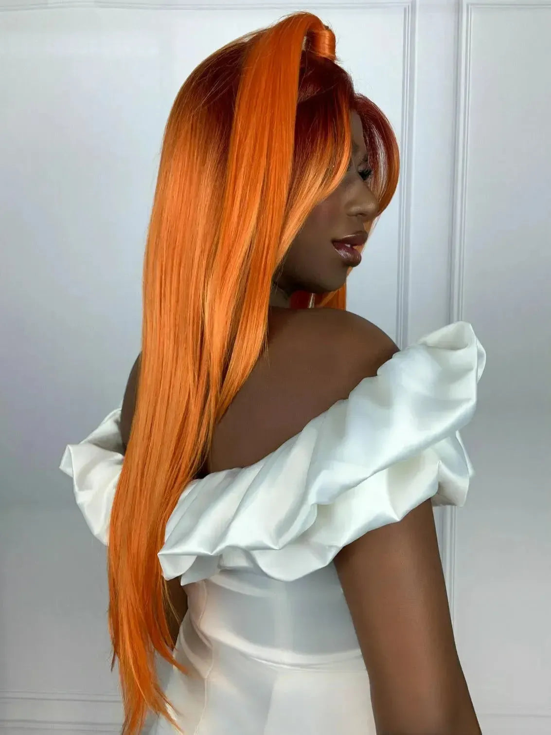 Lace Front Freda Laranja