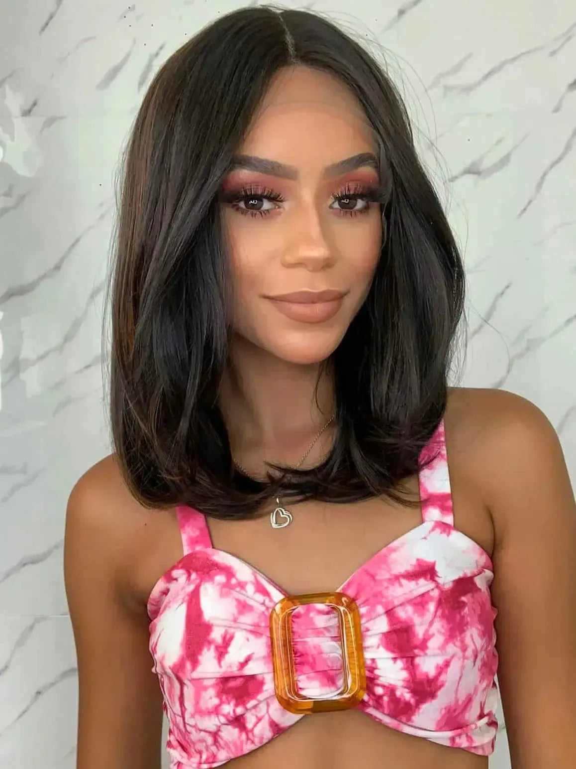 Lace Front Gimi Castanho com Luzes Lisa F2/30