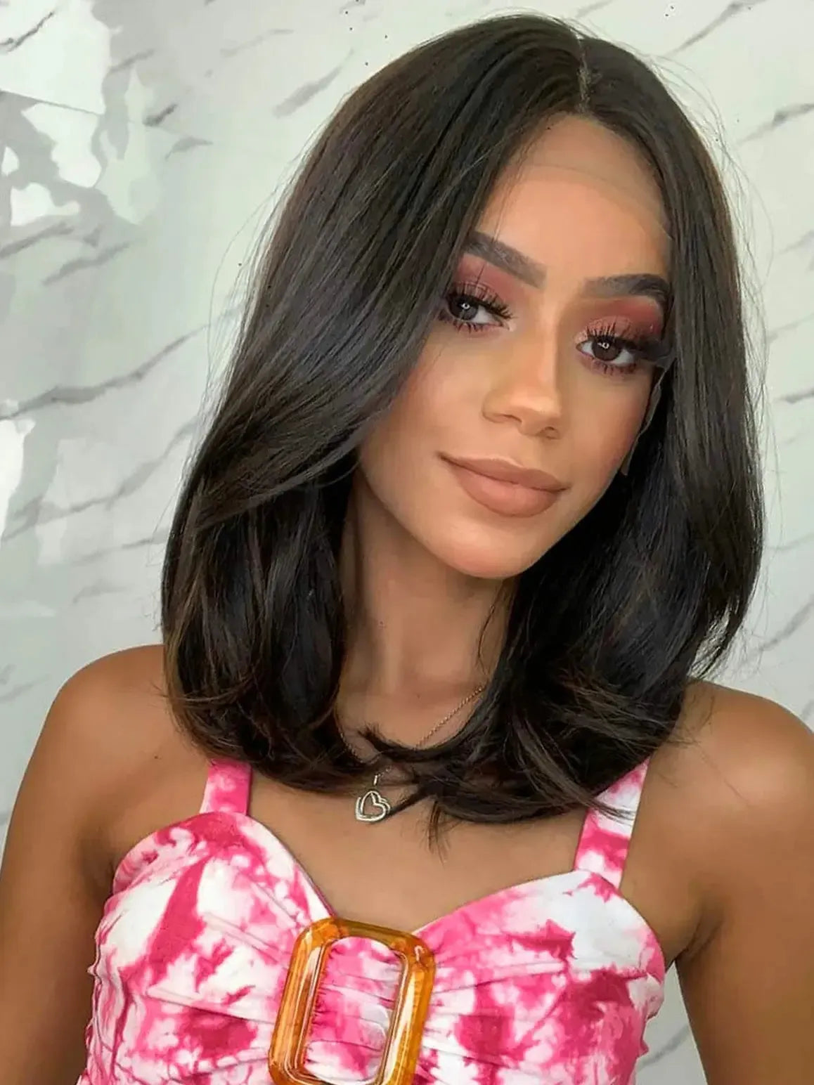 Lace Front Gimi Castanho com Luzes Lisa F2/30