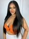 Lace Front HD Amanda Preta Lisa 75cm