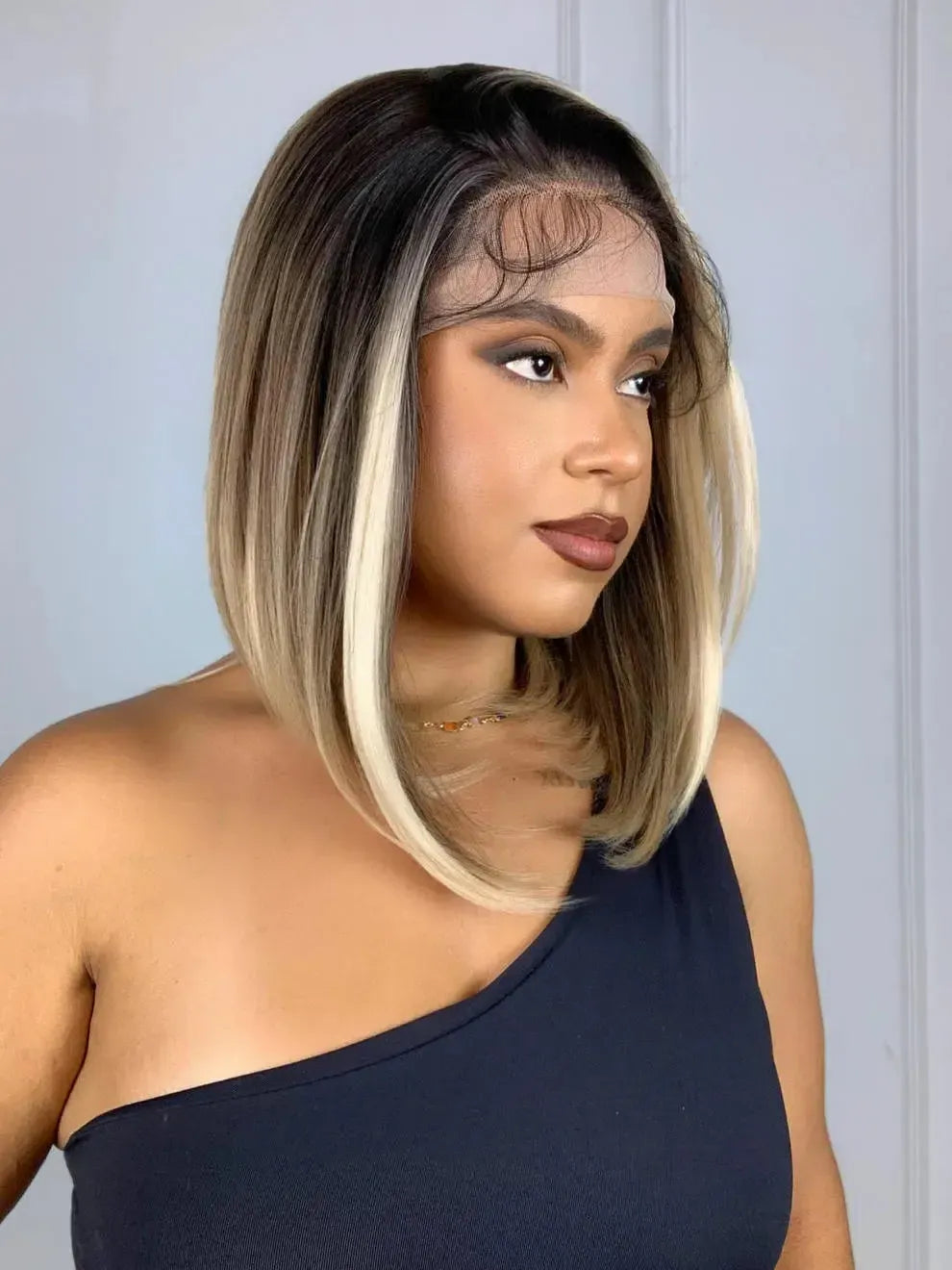 Lace Front HD Belena Loira 103 - Repartição Livre 13x4