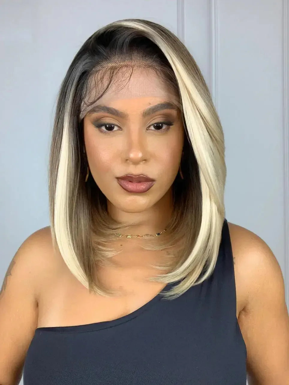 Lace Front HD Belena Loira 103 - Repartição Livre 13x4