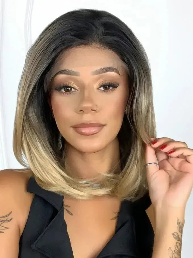 Lace Front HD Belena Loira Repartição Livre 13x4