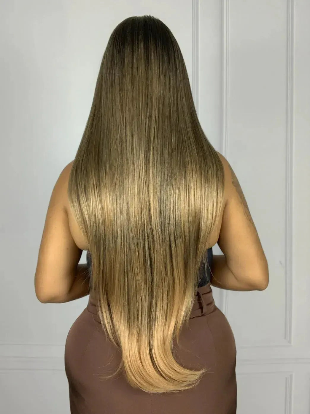 Lace Front HD Beyonce Castanha Loira 80cm - Repartição Livre 13x4