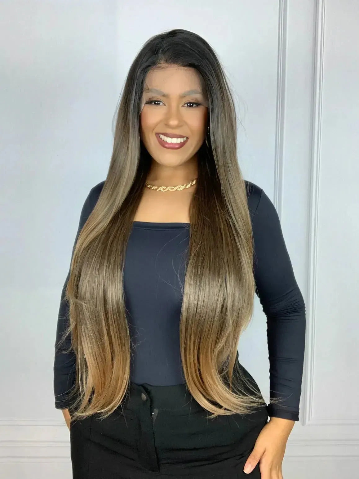 Lace Front HD Beyonce Castanho 8/30 - Repartição Livre 13x4
