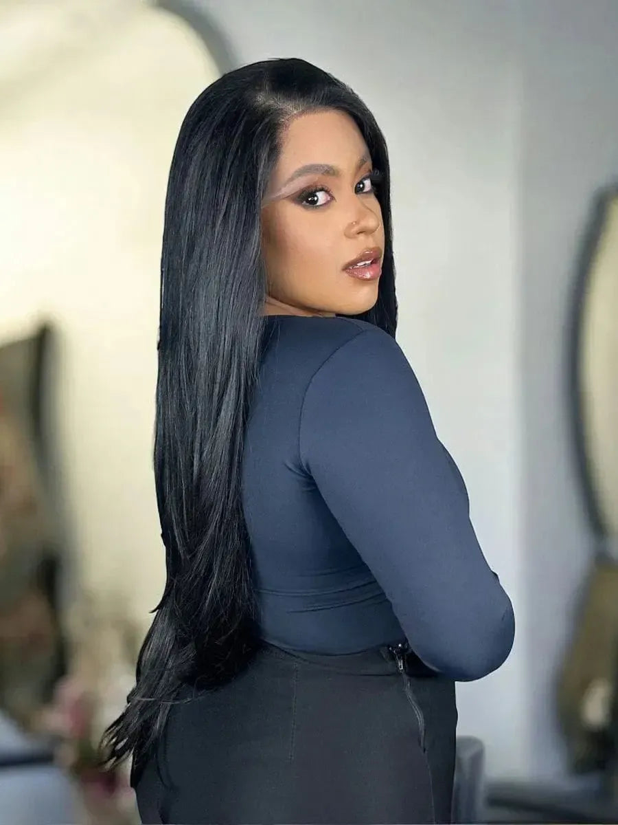 Lace Front HD Beyonce Preta - Repartição Livre 13x4