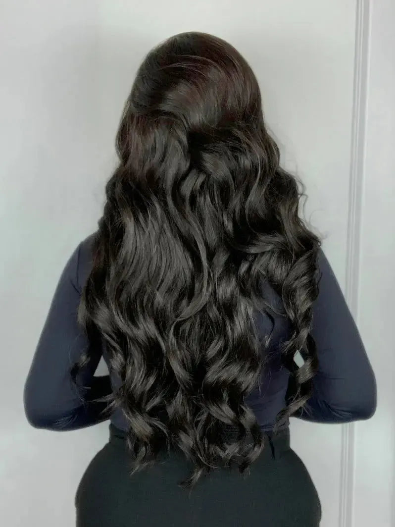 Lace Front HD Chris Castanho Ondulada - Repartição Livre 13x4