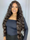 Lace Front HD Gianna Castanho F5/6A Ondulada - Repartição Livre 13x4