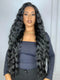 Lace Front HD Gianna Preta Ondulada - Repartição Livre 13x4