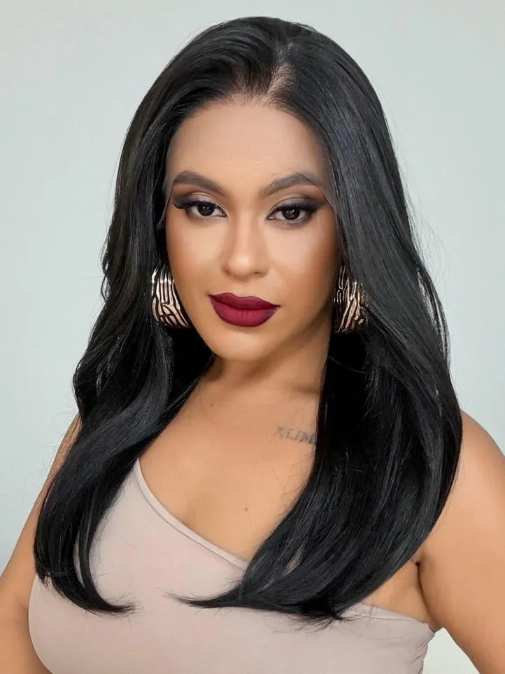 Lace Front HD Jenny Preta - Repartição Livre 13x4