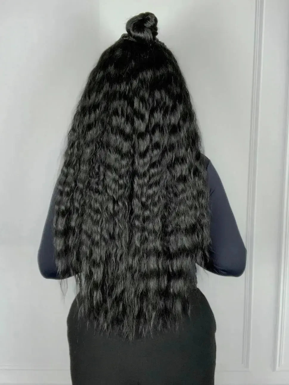Lace Front HD Toria Trançada Preta - Repartição Livre 13x7