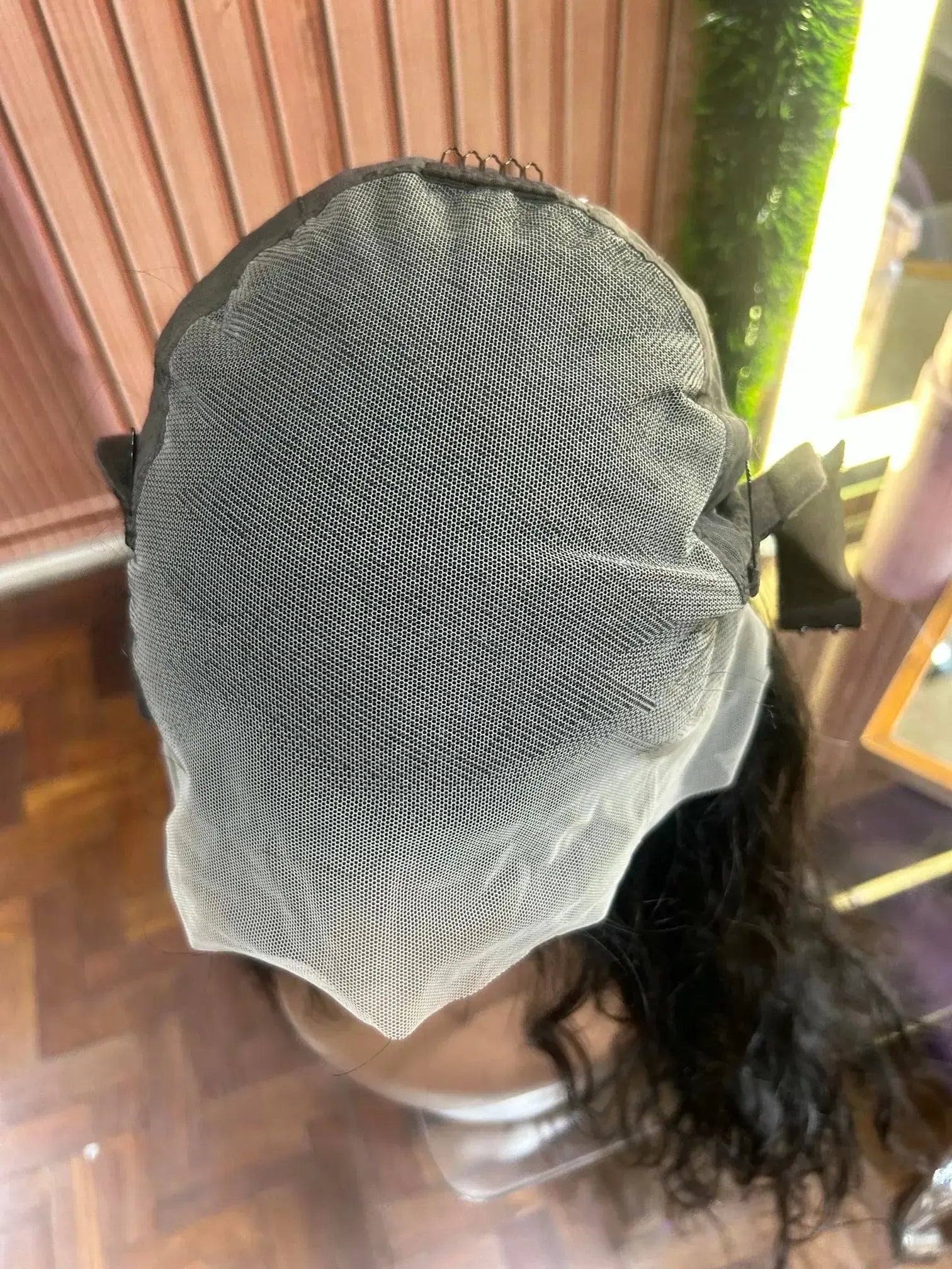 Lace Front Humana Antonella Preta Ondulada - Repartição Livre 13x6