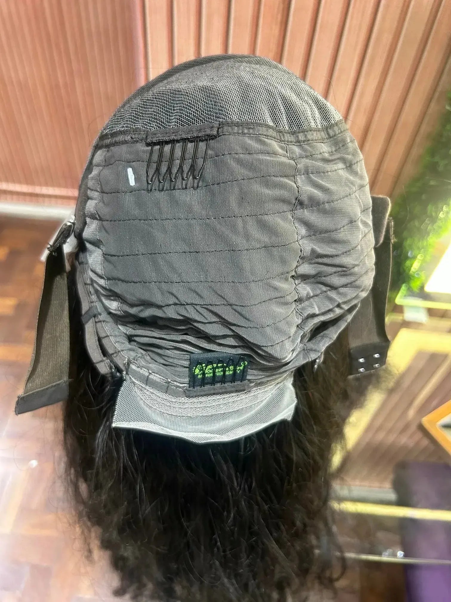Lace Front Humana Antonella Preta Ondulada - Repartição Livre 13x6