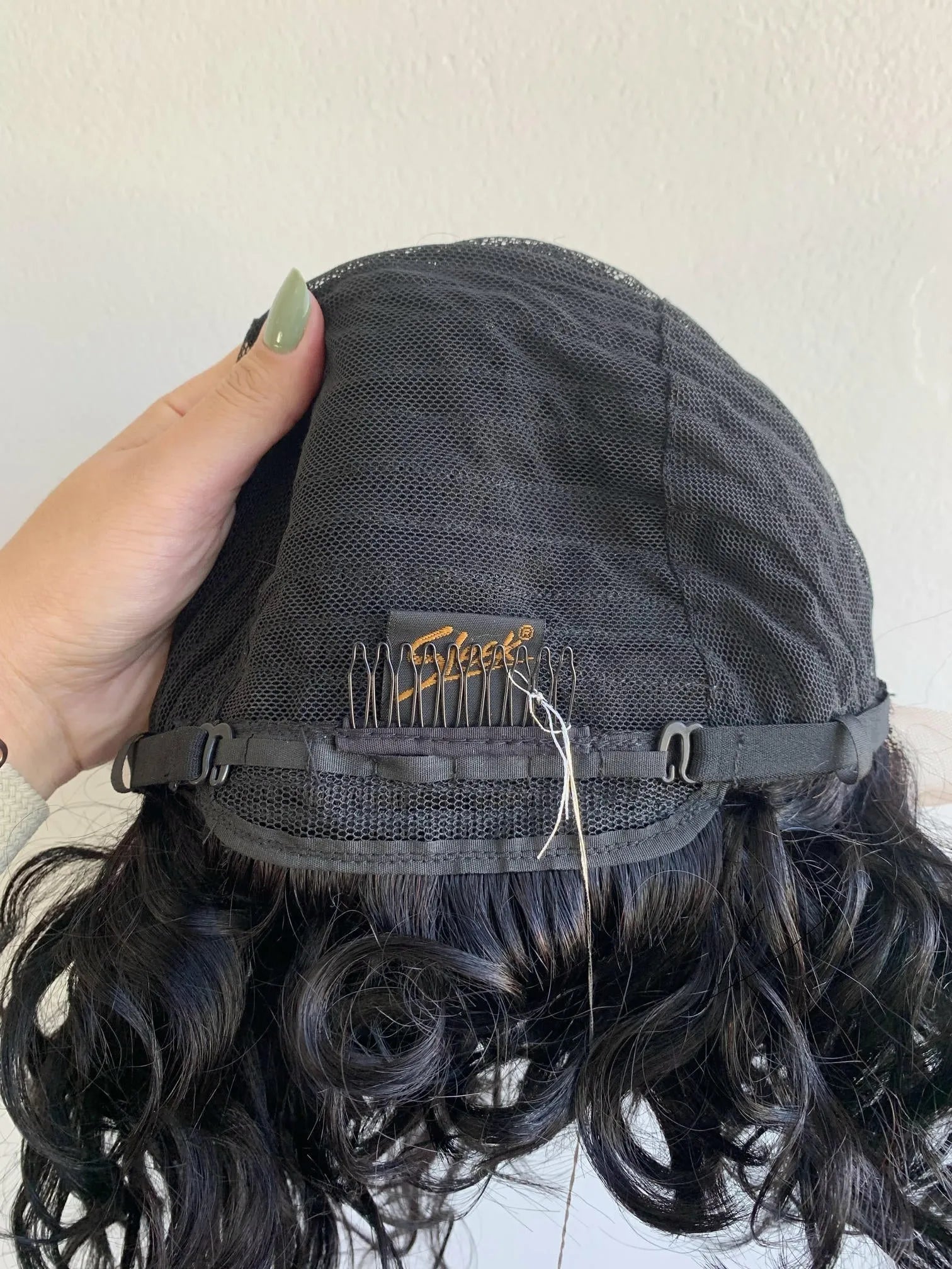 Lace Front Humana Elen Preta - Repartição Livre 13x3