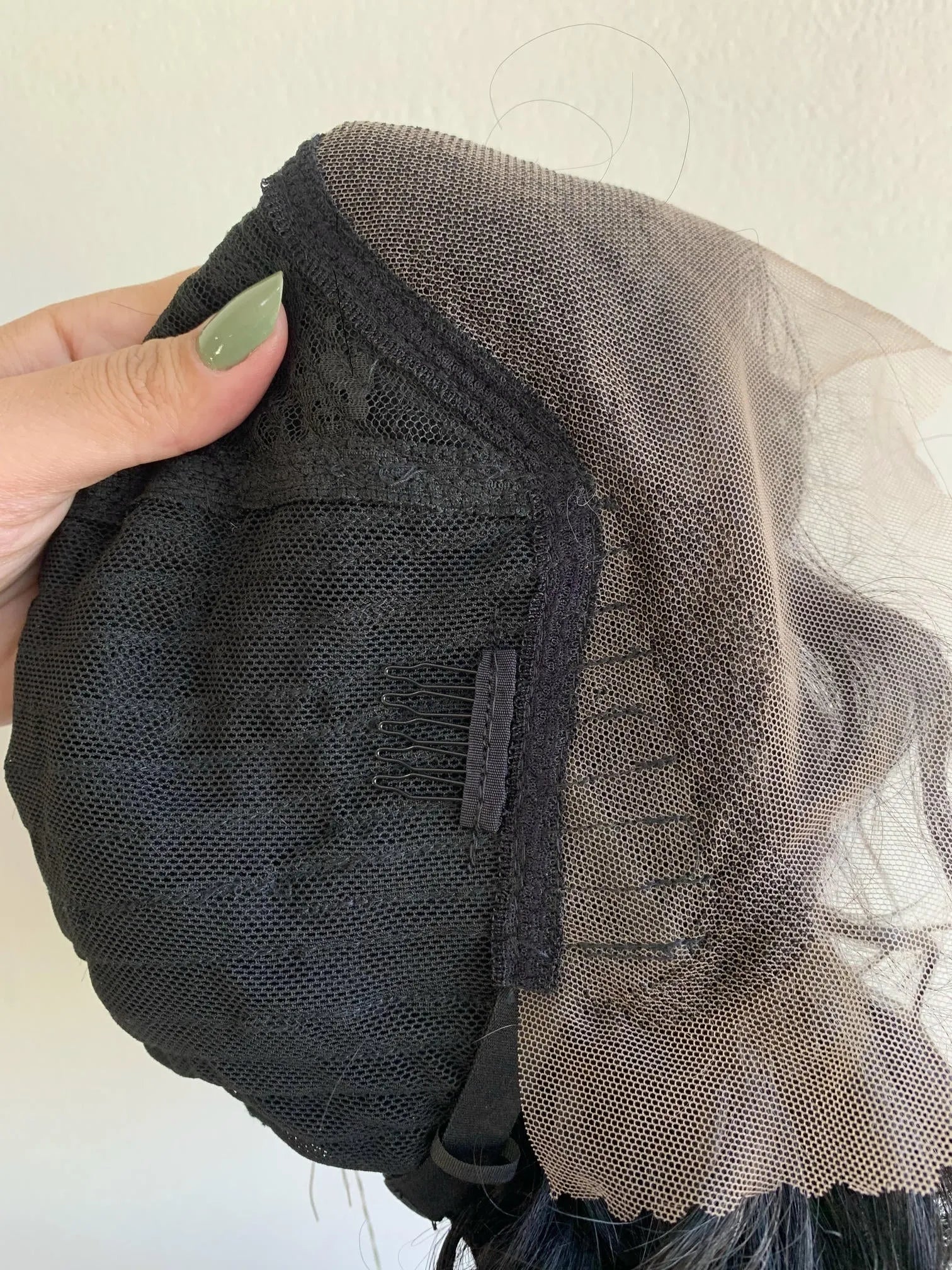Lace Front Humana Elen Preta - Repartição Livre 13x3