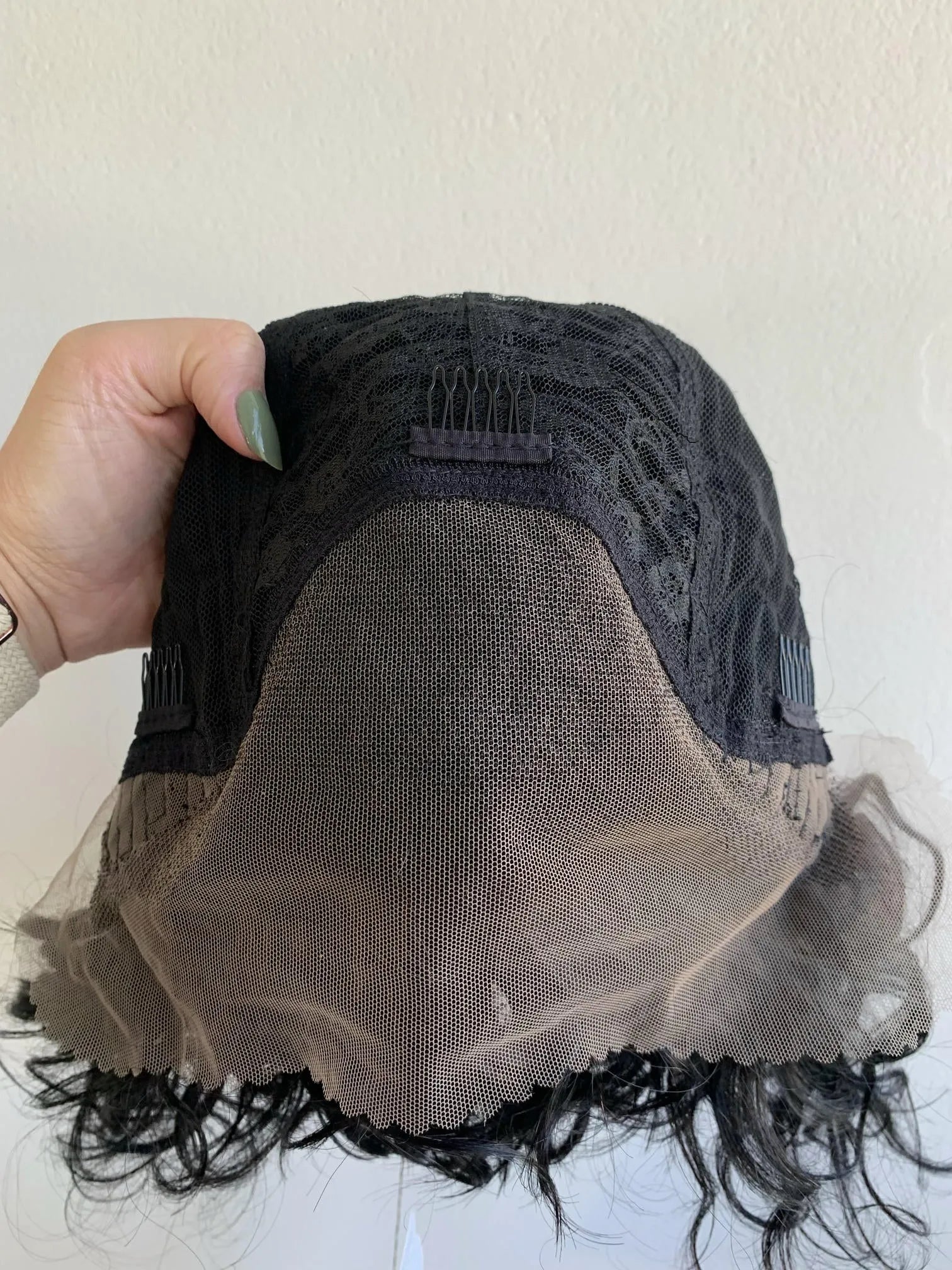 Lace Front Humana Elen Preta - Repartição Livre 13x3